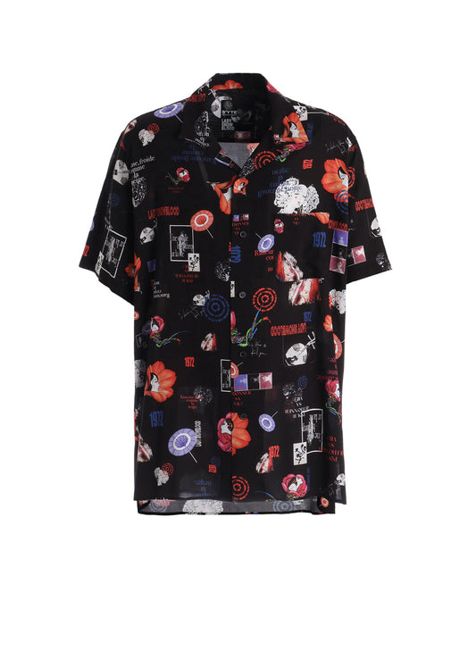 S'YTE X KAZUO KAMIMURA-ICONIC CHARACTER ALL-OVER PRINT SHORT-SLEEVE SHIRT