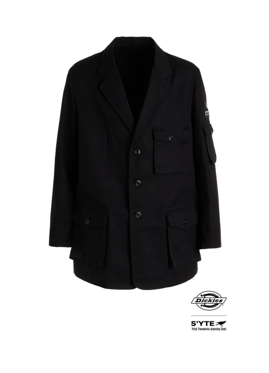 S'YTE × DICKIES-WORK-DETAIL JACKET WITH THREE FLAP POCKETS