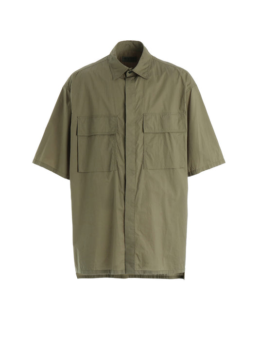COTTON TYPEWRITER SHORT-SLEEVE SHIRT
