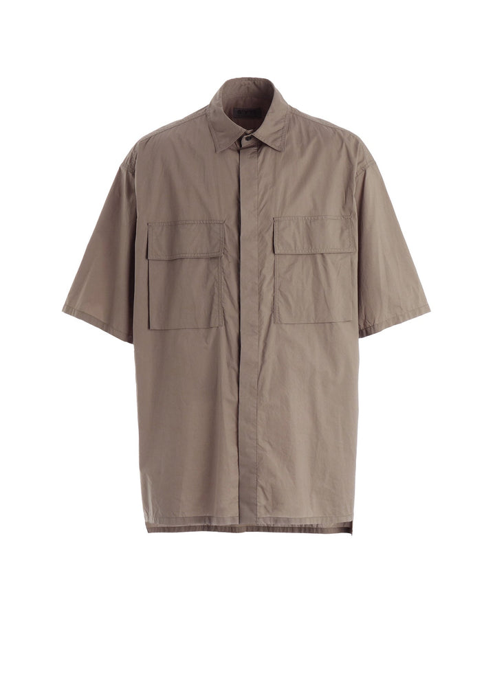 COTTON TYPEWRITER SHORT-SLEEVE SHIRT