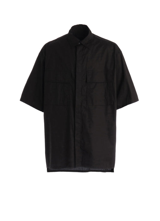 COTTON TYPEWRITER SHORT-SLEEVE SHIRT