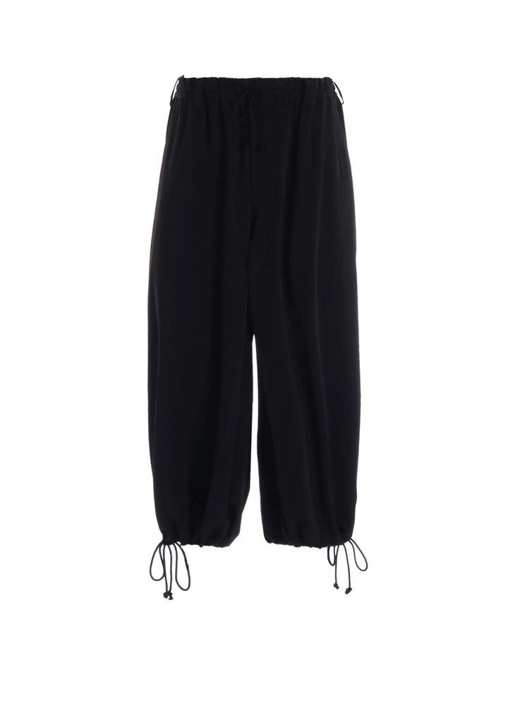 CREPE de CHINE HAKAMA BALLOON PANTS