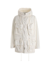COTTON/NYLON WEATHER CLOTH 6-POCKET MOUNTAIN PARKA