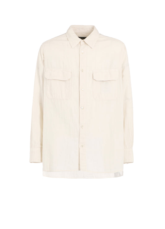 Double Gauze Dual-Pocket Utility Shirt