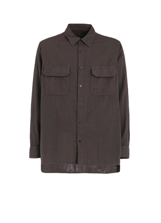 Double Gauze Dual-Pocket Utility Shirt