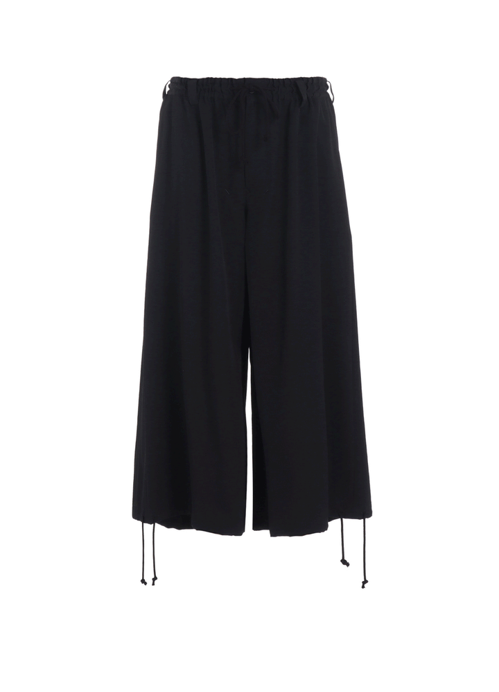 WASHER WOOL GABARDINE HAKAMA PANTS