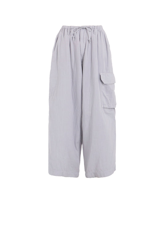 Double Gauze Single Cargo Pocket Pants