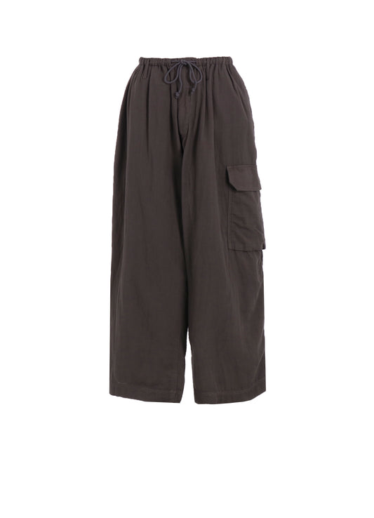 Double Gauze Single Cargo Pocket Pants