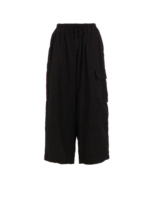 Double Gauze Single Cargo Pocket Pants