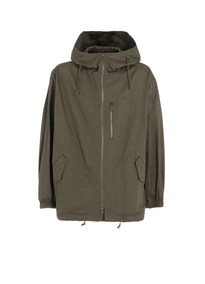 COTTON TWILL MOUNTAIN PARKA