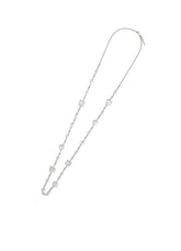 CRYSTAL BRASS NECKLACE