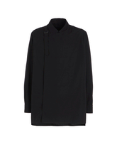 COTTON BROAD FRONT LAYER SHIRT
