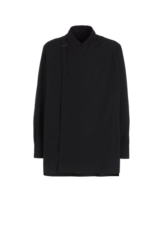 COTTON BROAD FRONT LAYER SHIRT