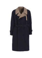 MOLESKIN REVERSIBLE TRENCH COAT
