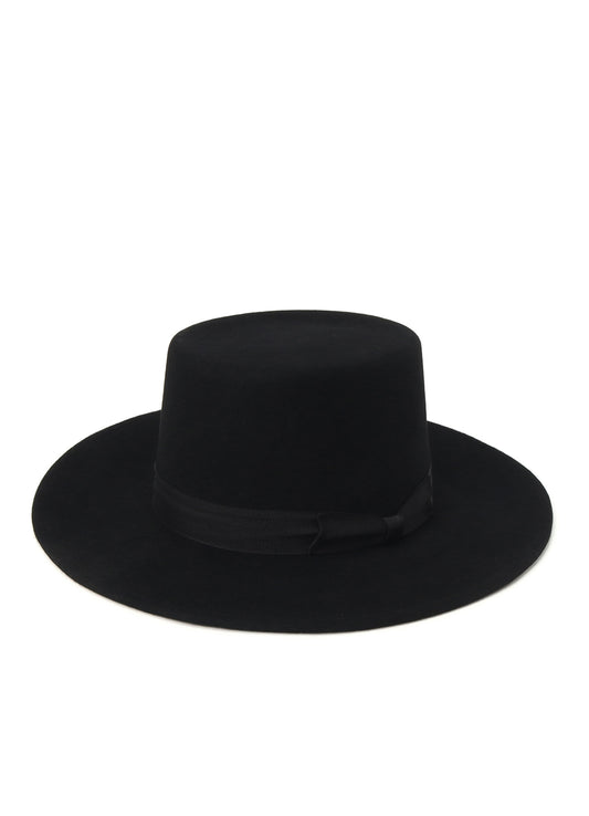 WOOL FELT WIDE BRIM HAT
