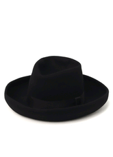 WOOL FELT ROLLABLE BRIM MOUNTAIN HAT