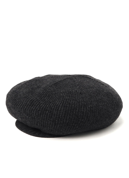 WOOL NYLON KNIT CASQUETTE