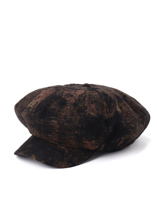 CHECK JACQUARD CASQUETTE