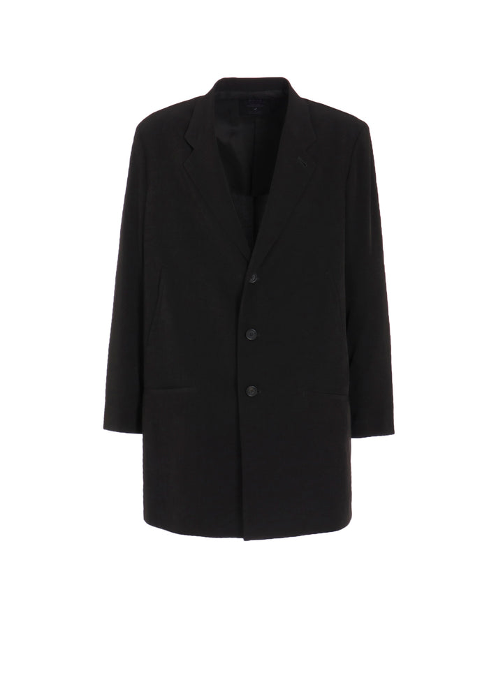 CREPE de CHINE LONG TAILORED JACKET