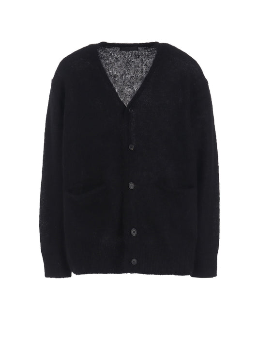 5G BRUSHED MOHAIR CARDIGAN