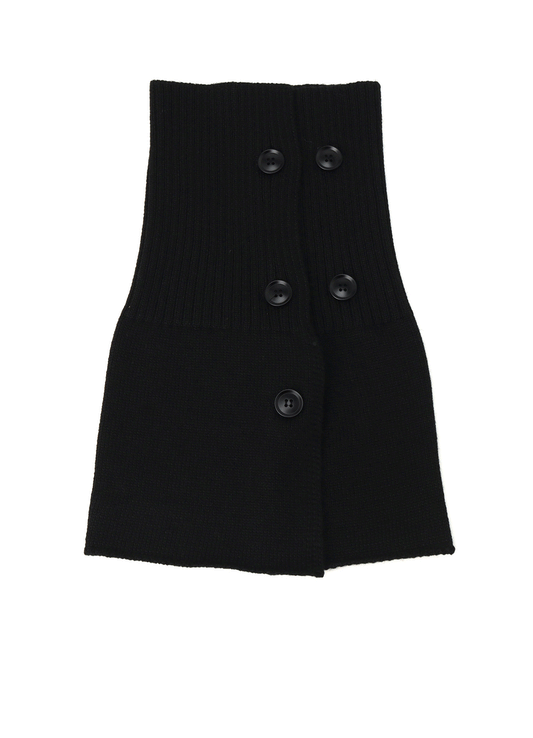WOOL ACRYLIC JERSEY NECK WARMER