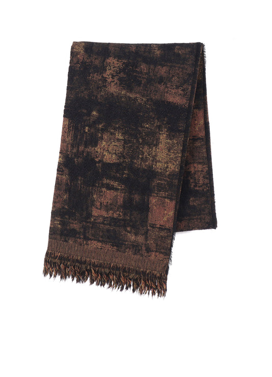 CHECK JACQUARD STOLE