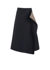 MOLESKIN REVERSIBLE SKIRT