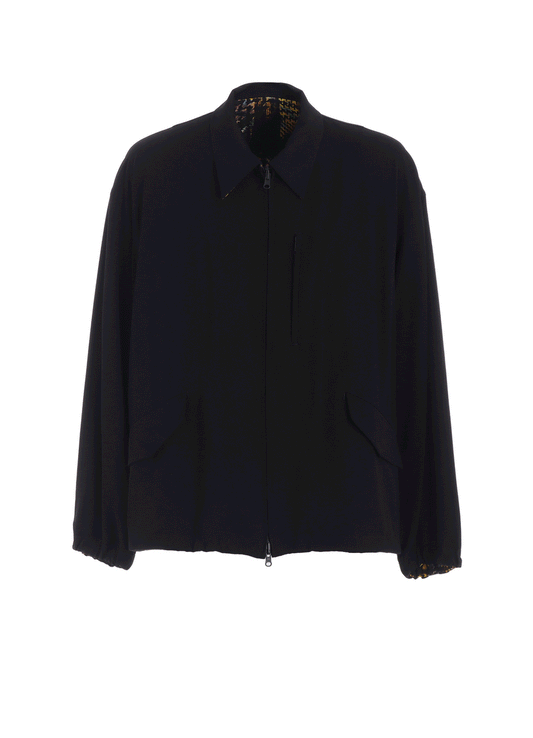 YELLOW INKGLEN REVERSIBLE BLOUSON