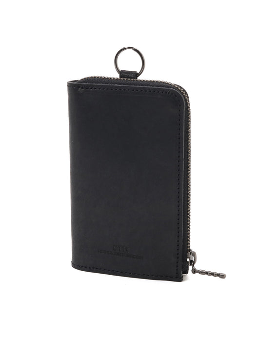 COW LEATHER COIN CARD CASE