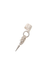 DENSE‑LINK CHAIN EAR CUFF