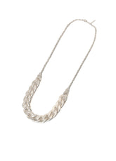 CHAIN NECKLACE WITH CUBAN LINK ACCENT