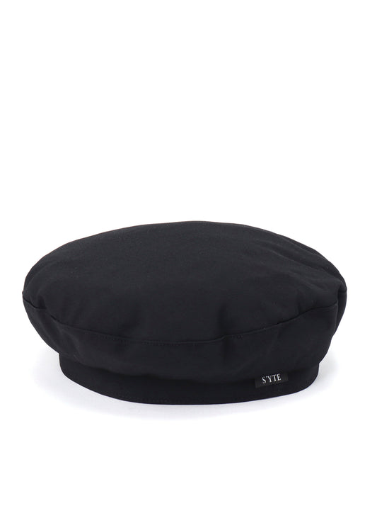 WASHER WOOL GABARDINE BERET