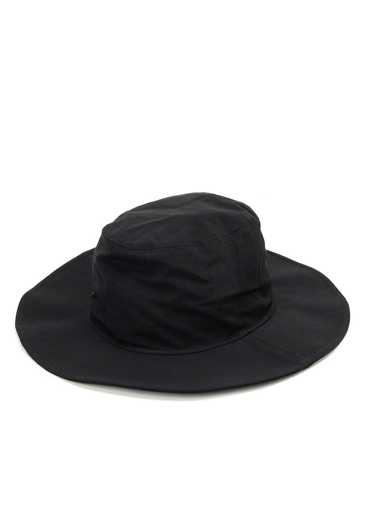 CREPE de CHINE WIDE BRIM HAT