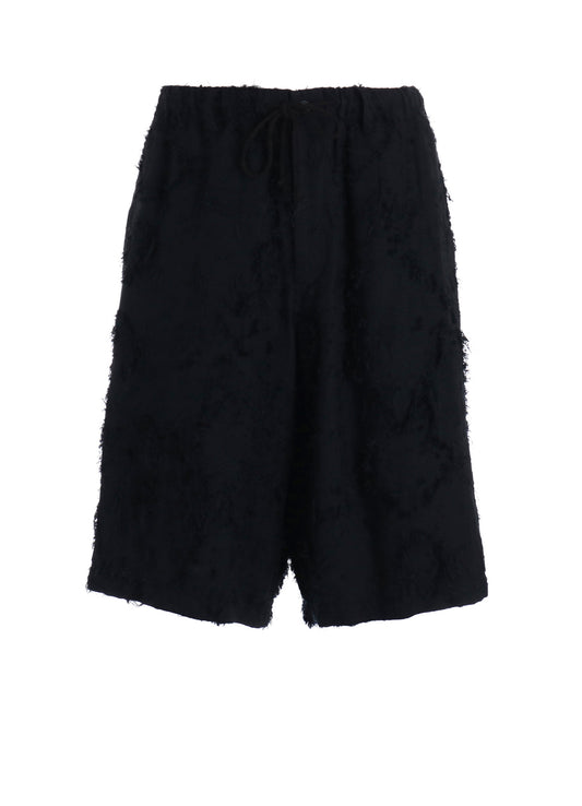 COTTON BOTANICAL SHEER JACQUARD SHORT PANTS