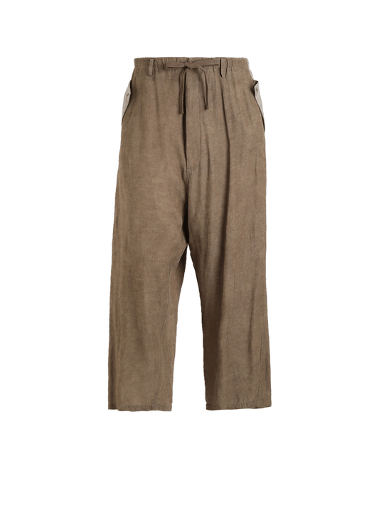 VIS/LI TWILL PIGMENT PRINT FOLDABLE POCKET PANTS