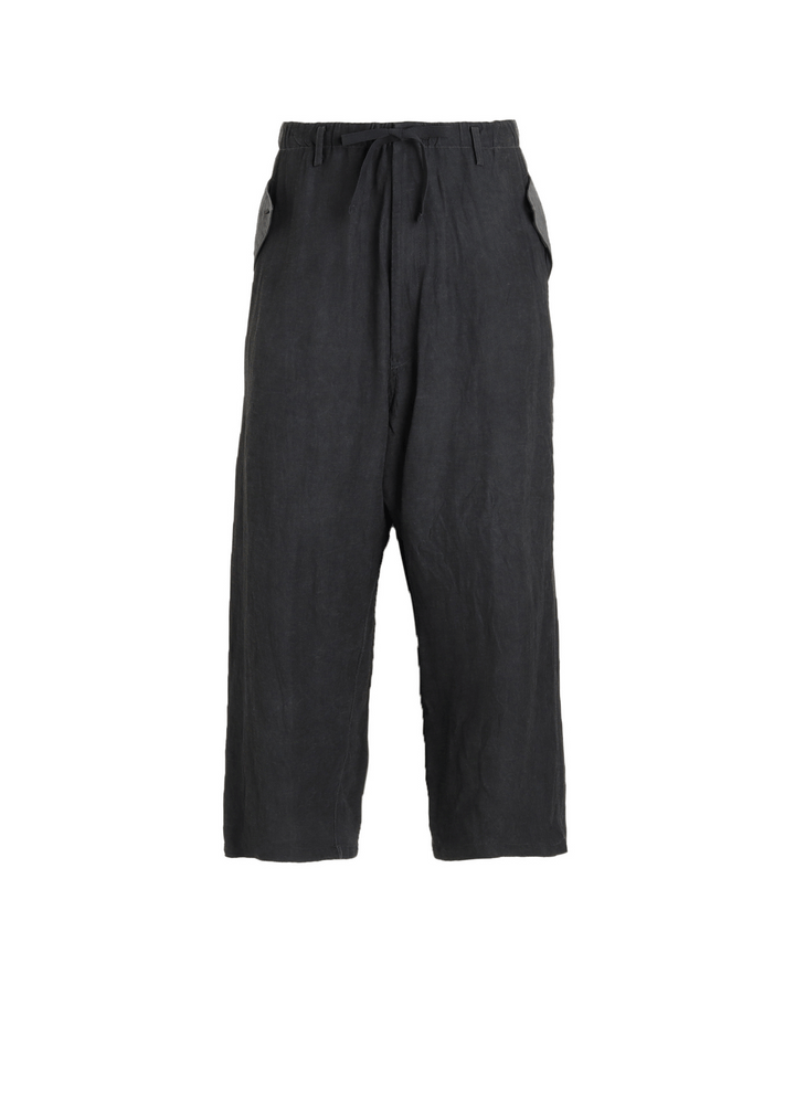 VIS/LI TWILL PIGMENT PRINT FOLDABLE POCKET PANTS