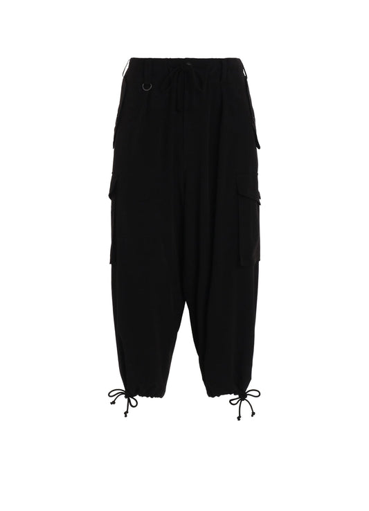 CREPE de CHINE CARGO PANTS