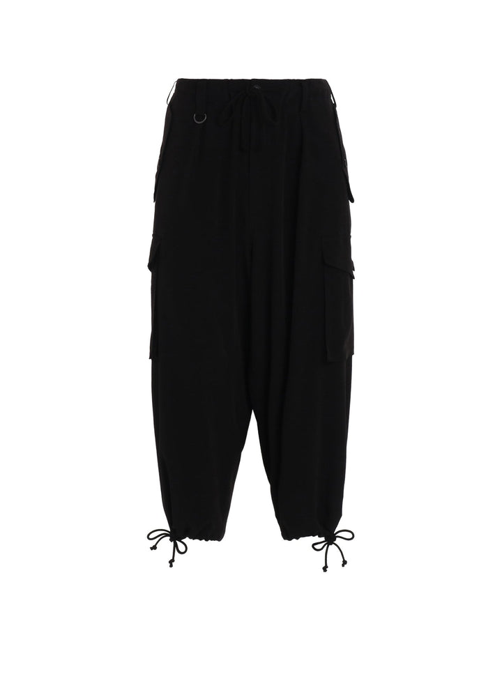 CREPE de CHINE CARGO PANTS