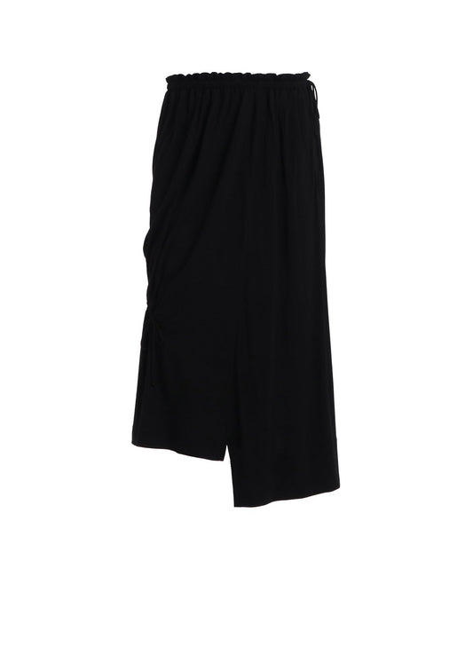 RAYON JERSEY DRAWSTRING SKIRT
