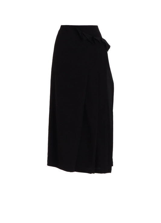 CREPE de CHINE WRAP SKIRT