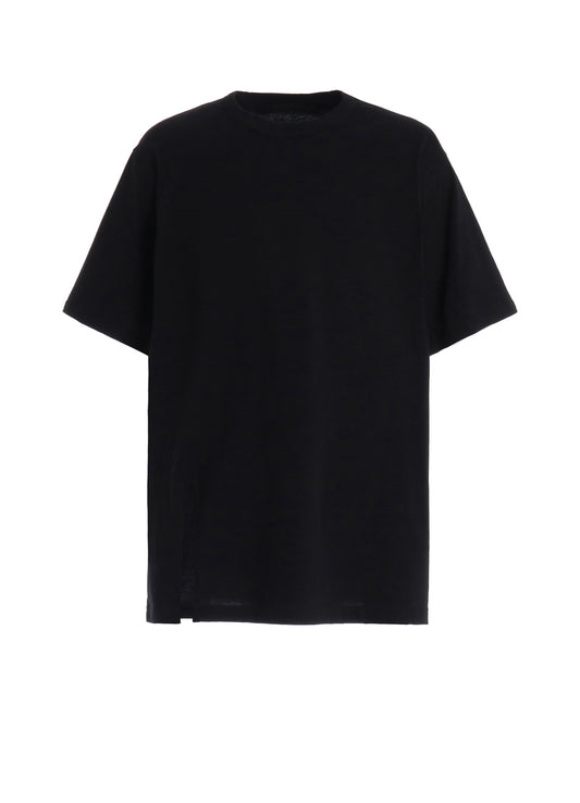 30/COTTON JERSEY FRONT SLIT T-SHIRT