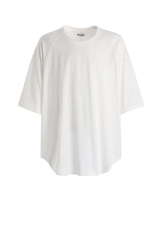 30/COTTON JERSEY OVERSIZE RAGLAN T-SHIRT