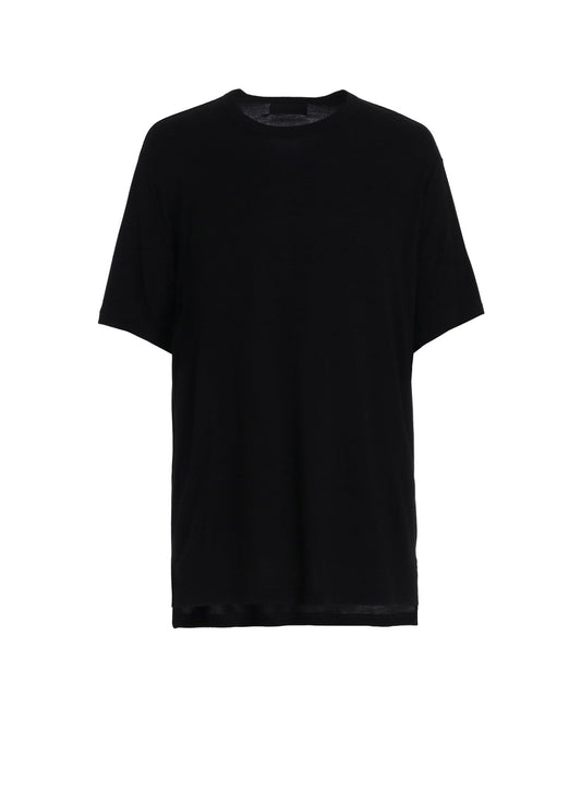RAYON JERSEY SIDE SLITS T-SHIRT