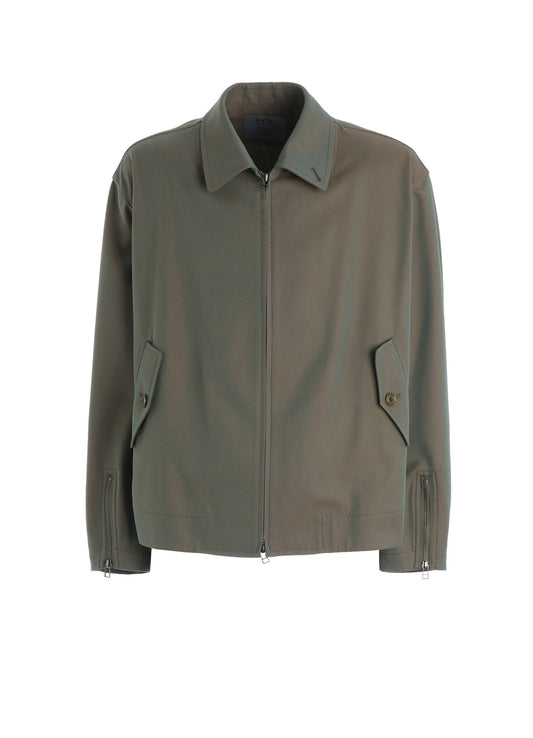 PE/RY REFLECTIVE TWILL ZIP-UP BLOUSON