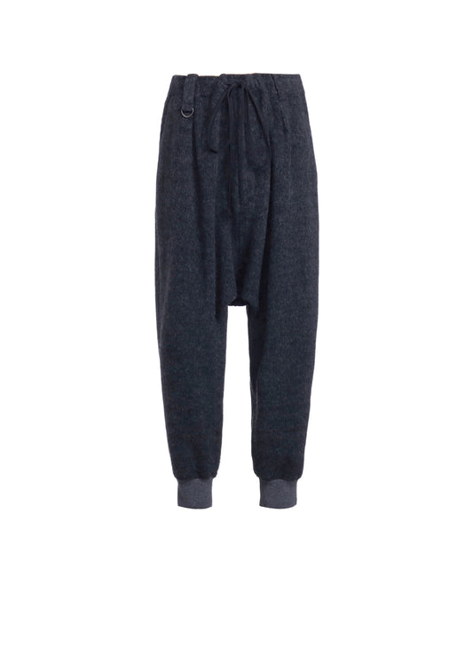 ECO WOOL BEAVER SARUEL RIB PANTS