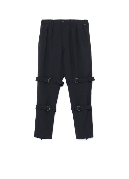 PE/STRETCH TWILL BANDAGE TAPERED PANTS