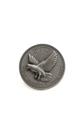 DOVE MOTIF AND S'YTE LOGO PIN