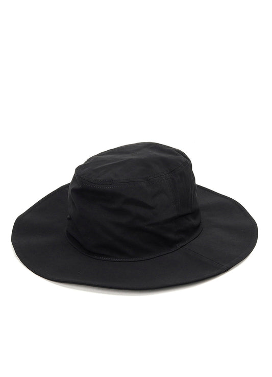 CREPE de CHINE WIDE BRIM HAT