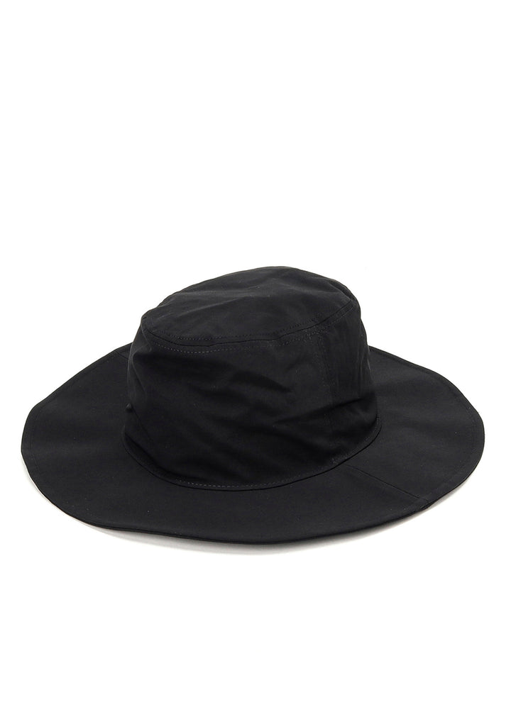 CREPE de CHINE WIDE BRIM HAT