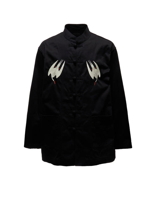 WEPON CLOTH TUFTED PUFFIN EMBROIDERY CHINA JACKET